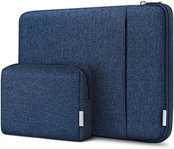 Inateck 360° Protection Housse 13 Pouces Compatible avec 13 MacBook Air M3/M2/M1 2024-2018, 13 MacBook Pro M2/M1 2022-2016, Surface Pro 11/10/9/X/8/7/6/5/4/3, Pochette pour Ordinateur Portable, Bleu