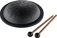 Meinl Sonic Energy Mini Steel Slit Tongue Drum with Mallets and Bag, C Major Scale â€” Perfect for Sound Healing, Meditation or Yoga,(MSTD1BK)