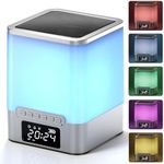 ANALOI Alarm Clock for Bedroom，RGB 