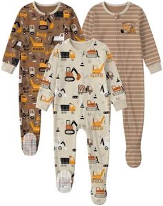 Yoofoss Toddler Pajamas 100% Organic Cotton Baby Sleepers for Boy Girl