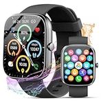 Smart Watch for Men Women, 1.91" Smart Watches Answer/Make Calls, Fitness Watch with Heart Rate/Sleep Monitor, 100+ Sport Activity Tracker Step Counter, IP68 Waterproof Fitness Tracker for Android iOS