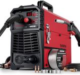 ARCCAPTAIN 160A MIG Welder 110V 220V 4 in 1 Welding Machine Gas MIG, Gasless MIG Flux Core Welder, Lift TIG, MMA Stick Welder, Welder Machine with Synergy for Beginner IGBT Inverter Portable Welder