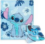 Disney Stitch Fleece Throw Blanket,