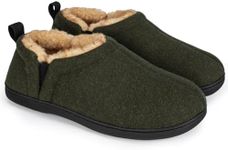 Snug Leaves Mens Slippers Memory Fo