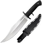 Cold Steel Marauder 9" Japanese AUS8A Clip Point Serrated Edge Blade 5.125" Kray-Ex Handle Tactical Outdoor Hunting Fixed Blade Knife