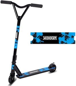 Pro Stunt Scooter, 360 Degree Spin Handlebar Trick Scooter Street Stunt Scooters Freestyle Stunt Scooters with ABEC-9 Bearings for Boys Girls Teens Age 6+ (Blue Black)