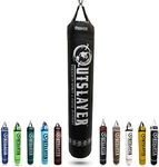 Outslayer Fight Gear CS256 Muay Thai Punching Bag 6', Solid Black