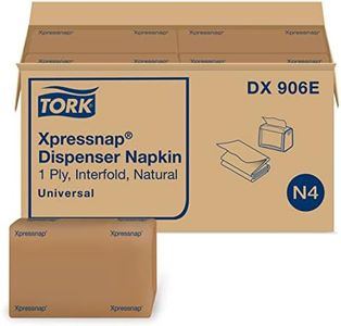 Tork N4 Xpressnap Natural Napkins, 500 Sheet (Pack of 12)