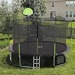 AOTOB 14FT Trampoline with Safety E