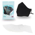 Washable & Reusable Cloth Fabric Face Mask – 7 Layers Facial Mouth Cover Protective Masks For Men Women & Children – Comfortable, Adjustable & Breathable Protection -suitable For Sensitive Skin