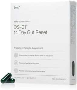 Seed 14 Day Gut Reset - Prebiotic and Probiotic for Women & Men - Digestive Health, Gut Health, Rapid Gut Recovery, Bloating & Constipation Relief - Vegan & Shelf-Stable - 28 Capsules (14-Day Supply)
