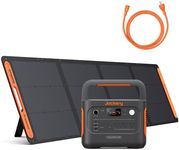 Jackery Solar Generator 1000 v2 with 200W Solar Panel,1070Wh Portable Power Station LiFePO4 Battery,1500W AC/100W USB-C Output,for Outdoor,Off-Grid Living,RV,Emergency (AC Cable Included)
