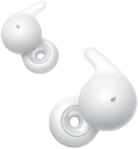 Sony LinkBuds Open Truly Wireless Earbud Headphones with an Open-Ring Design for Ambient Sounds and Newly Developed Air Fitting Supporters, White