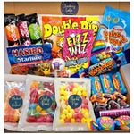 Retro Sweets | Pick and Mix Sweets Gift Box | Jelly Beans, Love Heart Sweets, Wham, Haribo, Popping Candy, Rhubarb and Custard Sweets | Letterbox Gift, Gifts for Men, Women & All Ages