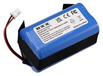 BXX 14.4V Battery Replacement for Shark RVBAT850, RVBAT850A, ION Robot Vacuum Cleaning Syst, R71, R72, R75, R76, R85, R87, IQ R101, RV1000, RV1001, RV1001AE, RV1101ARUS, RV2000WD, RV2001, RV2001WD