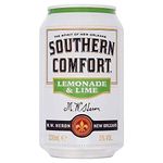 Southern Comfort(r) & Lemonade Pre-mixed Drink Can, 33 cl (Case of 12) | Ready to Drink - ABV 5%