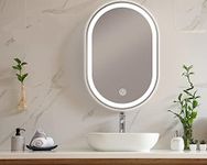 Viviendo Oval LED Bathroom Wall Mou