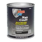 POR-15 Chassis Black Top Coat Paint -16 fl oz - Direct to Metal Paint | Sheds Moisture & UV Light | Long-Term Sheen & Color Retention