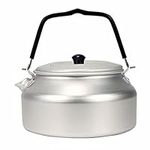 Outdoor Kettle Stainless Tea Kettle Metal Teapot Electric Teapot Titanium Kettle Camping Coffe Pot Outdoor Stove Durable Tea Pot Vintage Water Kettle Hotel Tea Kettle Steel Set