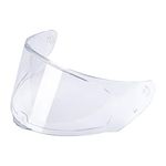 LS2 FF320 FF353 FF328 Helmet Visor Replacement Shield For Rapid Stream Model Full Face Helmet Glasses (Transparent/Clear)