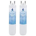 Finerfilters FF-6010PF Fridge Water Filter Compatible with Kenwood, Hisense DA2010CB, Daewoo DD7098 Fridge Water Filter Cartridge, and More. (2 Pack)