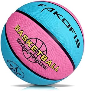 Kids Basketball Size 3(22"),Youth Basketballs Size 5(27.5") for Play Games Indoor Backyard,Outdoor Park,Beach & Pool