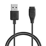 kwmobile Charger Cord Compatible with COROS PACE 2 / APEX/APEX Pro/VERTIX - Charger for Smart Watch USB Cable - Black