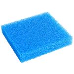 AQUANEAT Aquarium Filter Sponge Open Cell Foam Sheet Bio Sponge Filter Media Pad HMF Fish Tank Sump Divider (11" Lx 10.25" W x 2" H, Blue)