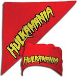 Costume Agent Hulkamania Bandana Red One Size