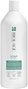 Biolage Calming Shampoo, Scalp Sync, Calms & Hydrates Dry or Irritated Scalp, Paraben and Silicone Free, For Sensitivity Control, Vegan and Cruelty Free, Salon Shampoo, 1 L