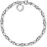 Thomas Sabo Women Men-Charm-Bracelet Charm Club 925 Sterling silver X0255-637-21-L21