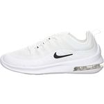 NIKE Men's Nike Air Max Axis Running Shoes, White Black, 6 UK