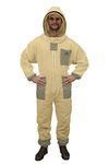 Humble Bee 421 Aero Beekeeping Suit With Fencing Veil, Olive, Large