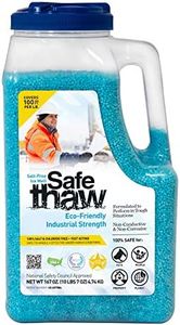 Safe Thaw Concrete Safe 100% Salt Free, Pet Safe Snow & Ice Melter, Industrial Strength, Chloride-Free and Traction Agent. Use on Asphalt, Roofs & On Any Surface, 10 Pound Jug