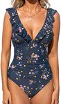 CUPSHE Women One Piece Swimsuit Ruf