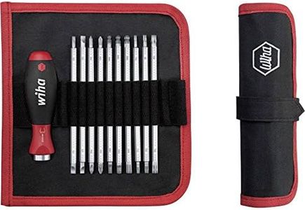 Wiha System 6 Combi Screwdriver with Interchangeable Blade Set (12 Pieces)