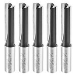 Trend Trade Kitchen Fitters Pack, 5 Piece Set of Straight Router Cutters, 1/2 Inch Shank, 12.7mm Cut Diameter, Trade TC, TR/KFP/3