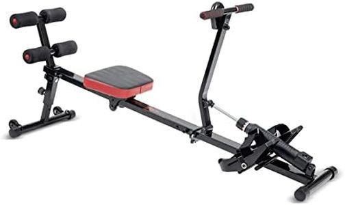 JML Revolutionary Rowing Machines - Compact Row Shaper Hydraulic Exercise Machine, Exercise Equipment for Home Use, 12 Intensity Levels - Rowing Machine for Endurance, Cardio and Strength Training