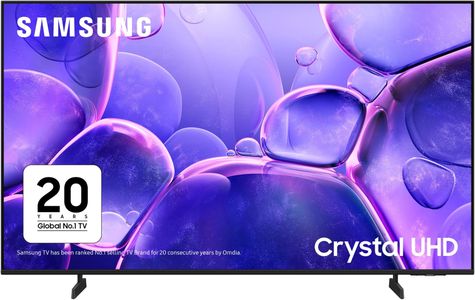 Samsung 43" Crystal 4K Smart TV – Q-Symphony, Metal Design, 2025