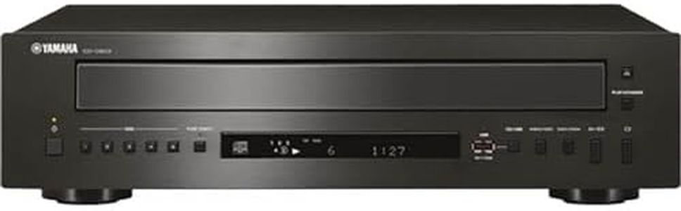 Yamaha Audio Yamaha CD-C603 5-Disc CD Changer with USB Playback, Black (Renewed)