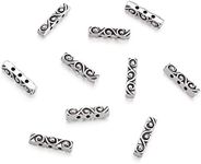 Fashewelry 20Pcs Antique Silver 3-H