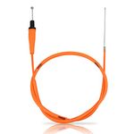 NIBBI High Performance Motorcycle Throttle Cable (CB-Throttle Cable-orange)