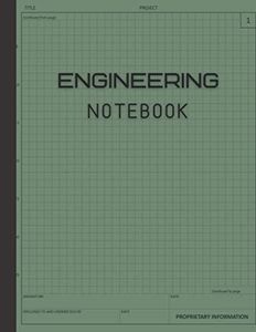 Engineering Notebook: 120 Pages Grid Format, Math Space Science Technology Engineering Math Physics, Graph Paper Composition Notebook, For Student, Teacher, Engineer, Architect, Designer, Scientist…