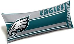 Northwest NFL Philadelphia Eagles, Body Pillow, 19 x 48 inches, Team Colors