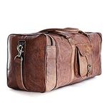 Leather Duffel Bag 32 inch Large Tr