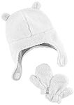 Simple Joys by Carter's Baby Hat and Mitten Set, Ivory, 12-24 Months
