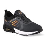 Campus Men's Tormentor F.Gry/BLK Running Shoes - 7UK/India 6G-852