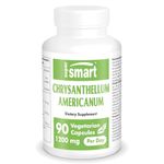Supersmart - Chrysantellum Americanum 1200 mg Per Serving - Standardized 2% Flavonoids & 0.5% Saponin Chrysante A & B - Protect Healthy Liver Functtion | Non-GMO & Gluten Free - 90 Vegetarian Capsules
