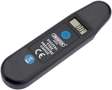 Draper Digital Tyre Pressure Reader | Car Monitoring Tool | MOT Tools | Self Calibrating | LCD Display | Battery Powered | 01071