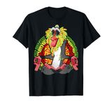 Disney The Lion King Rafiki Meditation Neon Portrait T-Shirt